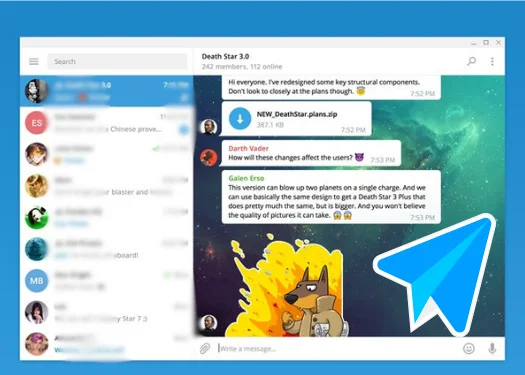 send unlimited Messages using Telegram for Windows